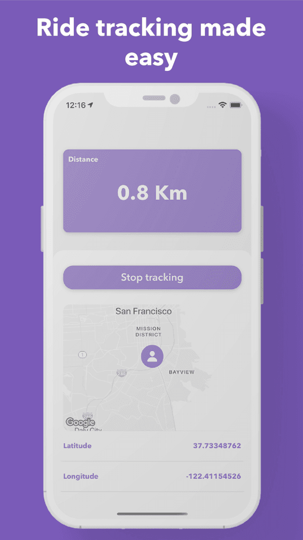 Track Your Ride screenshot 3
